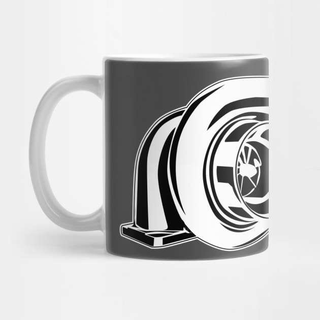 TURBO CHARGER Car part jdm illustration by ASAKDESIGNS